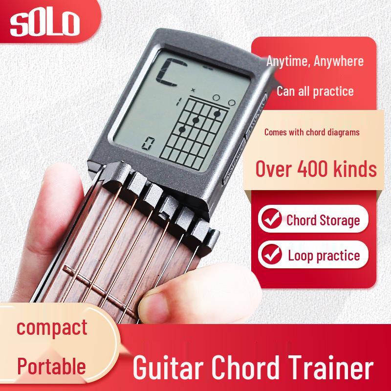 Ukulele Chord Trainer: Pocket Guitar Finger Trainer & Fretboard Practice Tool