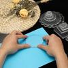 PATIKIL Acrylic Stamp Clear Stamping Blocks with Grid Lines for DIY and Card Making 6-Piece 1"x1" Blocks, Scrapbooking, Crafts,