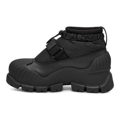 Other Warm Solid Color Casual Ankle Snow Boots Women Boots Black 1130829-BLK