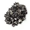100 PCS 9MM Brass Copper Square Rivets Apparel Shoes Bag Accessories for Leather DecorationGun