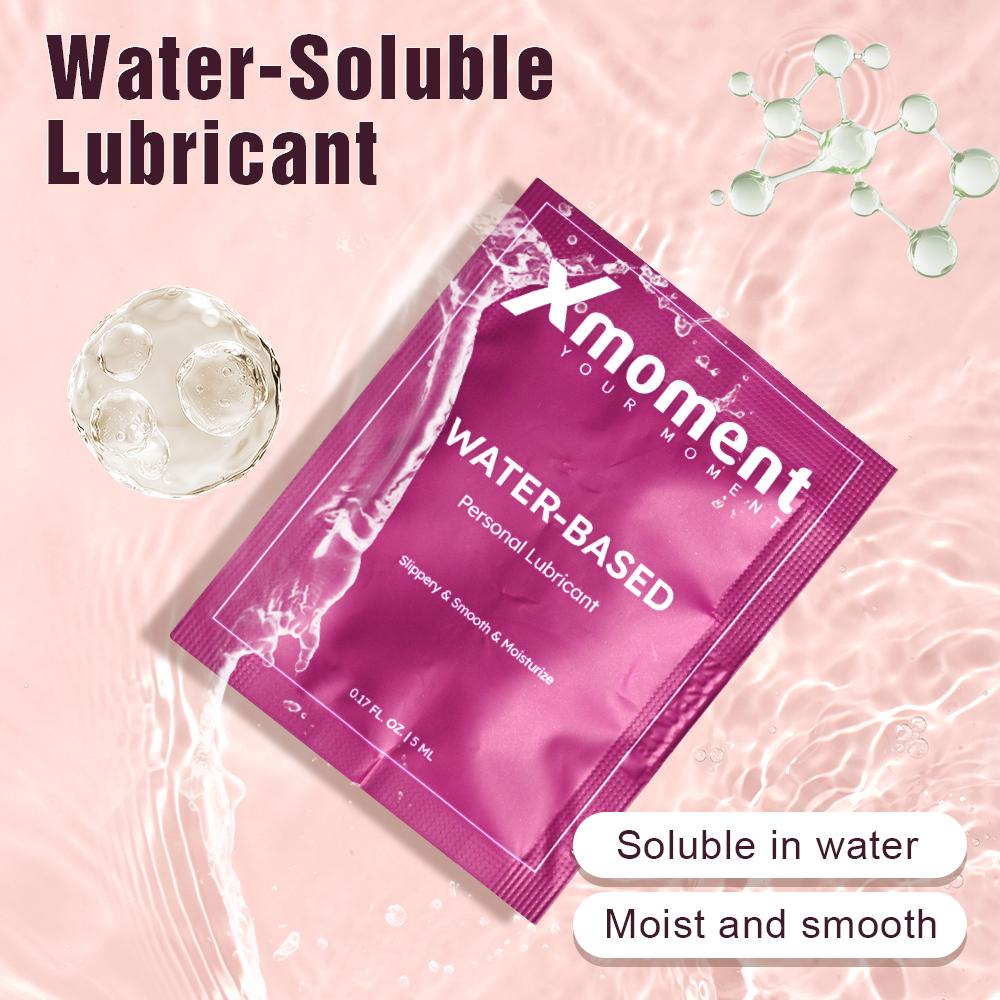 5ML Gleitmittel auf Wasserbasis für Sex Gleitmittel Gleitmittel Oralsex Masturbation vaginaler Orgasmus Gelbeutel praktisch für Einweggebrauch