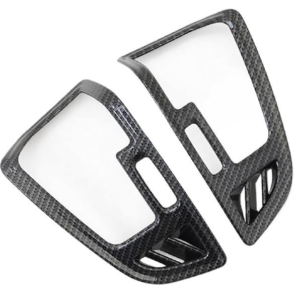 Kompatibilní s Ford Escape Kuga 2017 2018 2019 Uhlíkové vlákno Interiér vozu Boční výdech klimatizace Kryt lišty Doplňky(ABS matný)