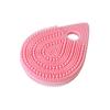 Towa Sangyo Body Brush Pink Approximately 9.971.7cm Silicone Massage Face