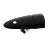 Exterior Exterior Door Handle Cover Replacement Parts Aluminum Alloy Material Easy Installation For CR-Z 2011-2015 (Black Front Left Hole)