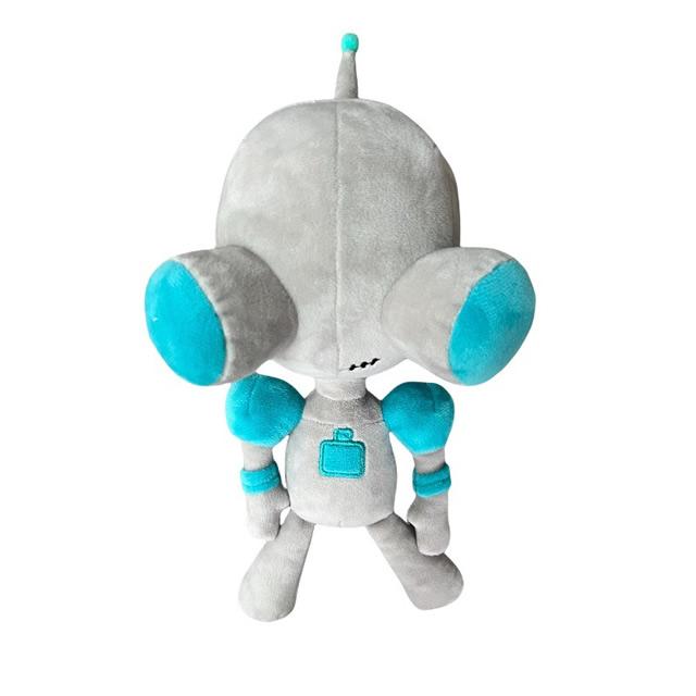 28cm Green Alien Plush Toy With 3D Eyes Soft Stuffed Animal Doll Cute Collectible Figure Christmas Gift For Kids