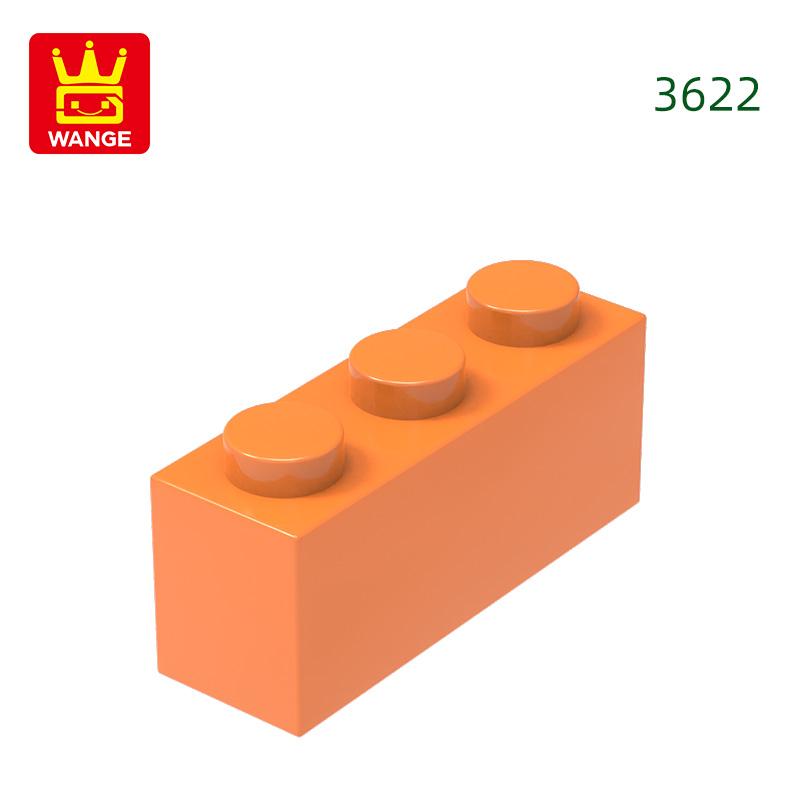 Non-Toxic 85Pcs/Lot 3622 1X3 Dots Building Block Moc Classic Accessories Compatible With Brick Children Toys Gift Box