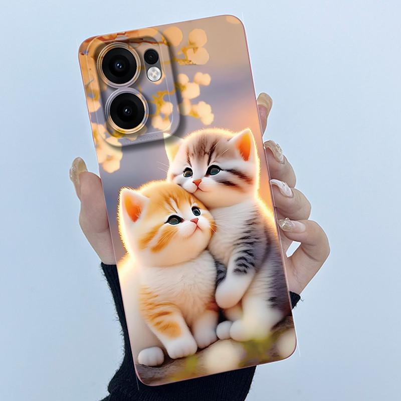 Phone Shell For OPPO Reno 13 F 5G Case Silicone Soft Cover Super Funny Cute Animals Painted For OPPO Reno 13 F 13F Reno13F Cases