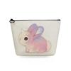 Women Cute Rabbit Print Cosmetic Bag Toiletries Organize Travel Storage Case 6790