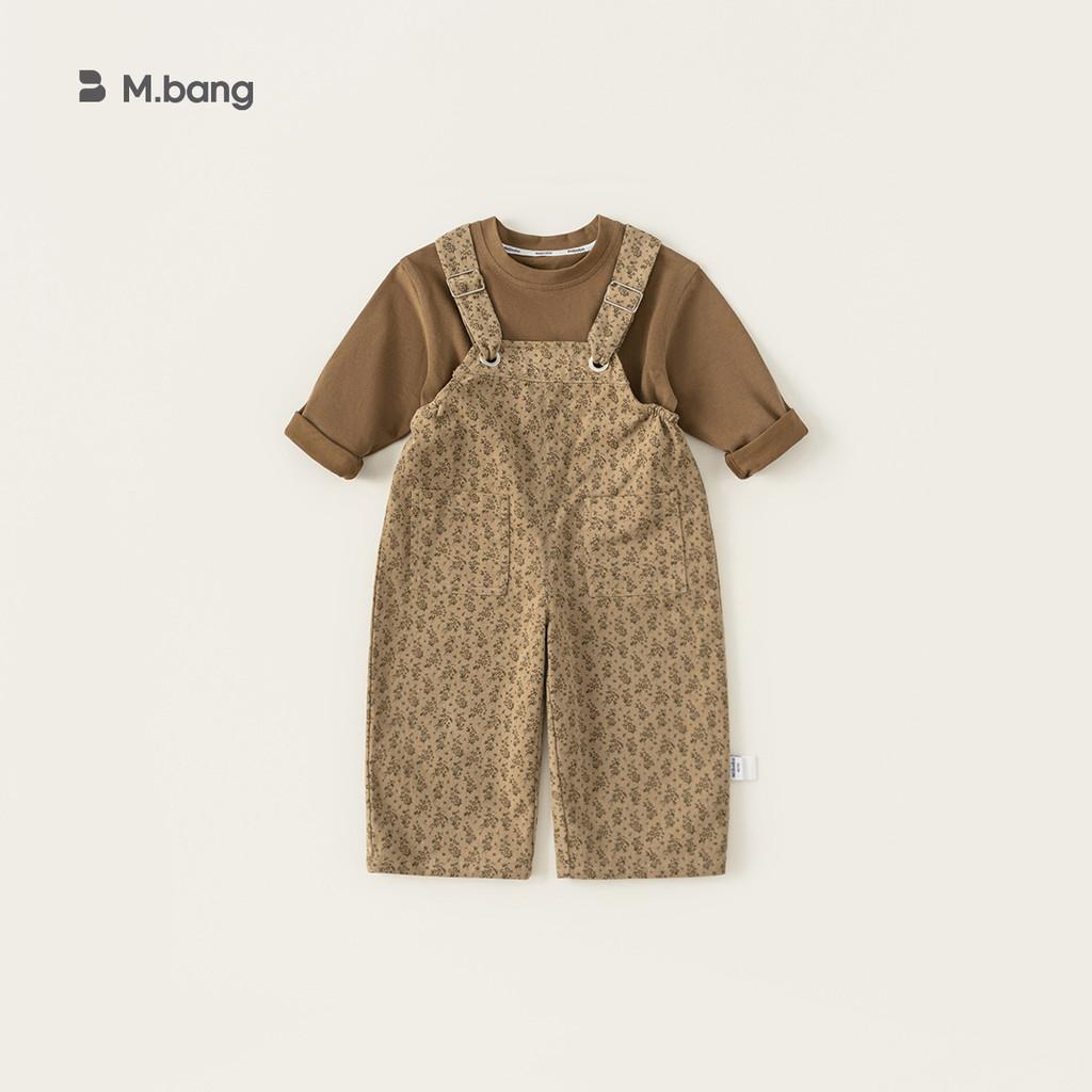 Childrens Casual Toddler Girl Long Sleeve Top And Pants Twopiece Outfit For Fall Brown Floral,120cm