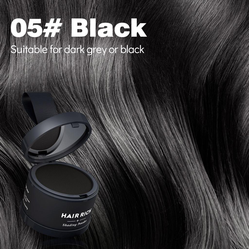 1PC Wasserdichtes Haaransatz-Schattierungspuder Stirnabdeckung Make-up-Tool für Frauen Mädchen Täglichen Gebrauch