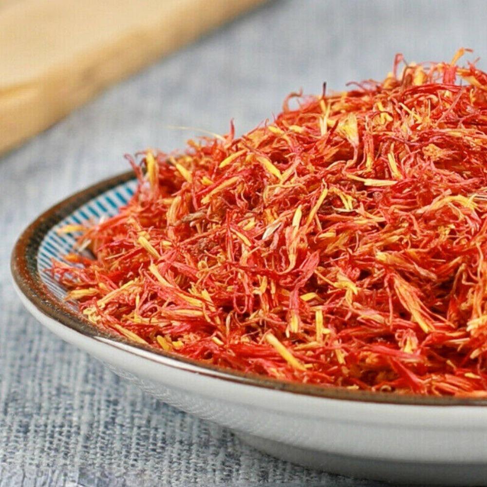 100g 500g Organic Safflower Tea Herbal Healthy Drink Honghua