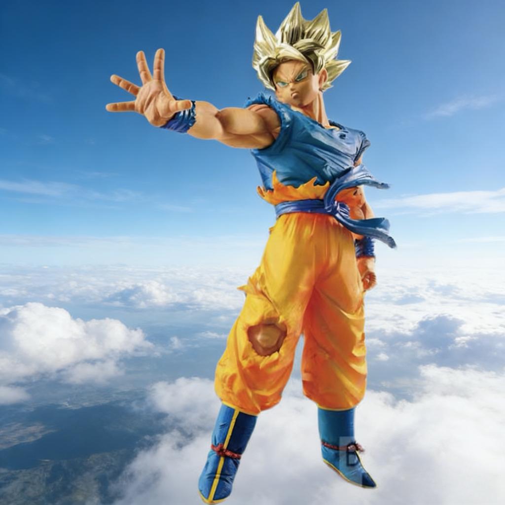 Anime Dragon Ball Son Goku Super Saiyan Figure 25cm Goku DBZ Action Figure Model Gifts Collectible Figurines for Kids