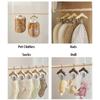 New Solid Wood Kids Hanger with Clip Anti Slip Pet Clothes Hook Coat Hanging Rack