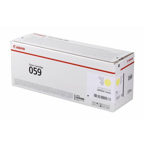 Canon toner cartridge 059 yellow CRG-059YEL