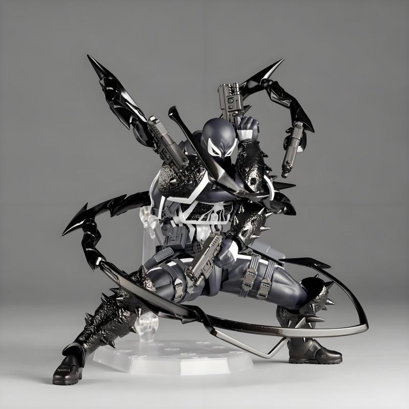 Figura de Acción de Venom 17cm PVC ABS Pintada Modelo Coleccionable Regalo para Niños Adultos