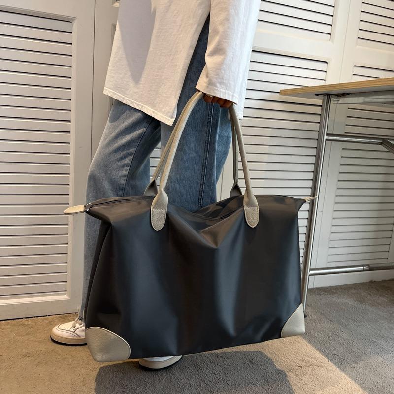 Women's Outing Travel Bag Large-capacity Portable Commuter Bag Women's Autumn Casual Texture Shoulder Tote Bag Women