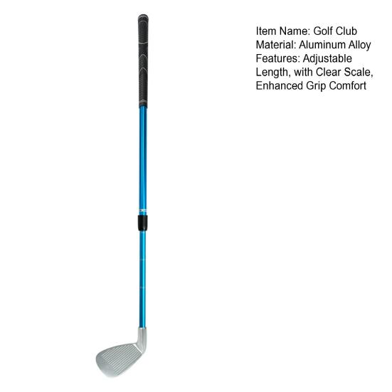 Verstellbarer Golfschläger Teleskopischer Schneidstab Schaft aus Aluminiumlegierung Links Rechts Hand Golf
