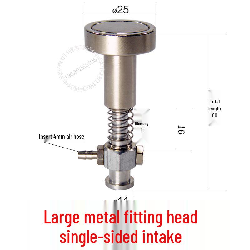 Injection Molding Machine Magnetic Base Connector with Strong Suction Cup and Metal Fittings