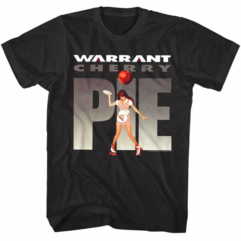 Warrant Cherry Pie Unisex T-Shirt Graphic Tee S
