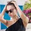 Vintage Leoparden-Box-Sonnenbrille Herren-Fahr-Sonnenbrille Herren-Brillen-Tönungen