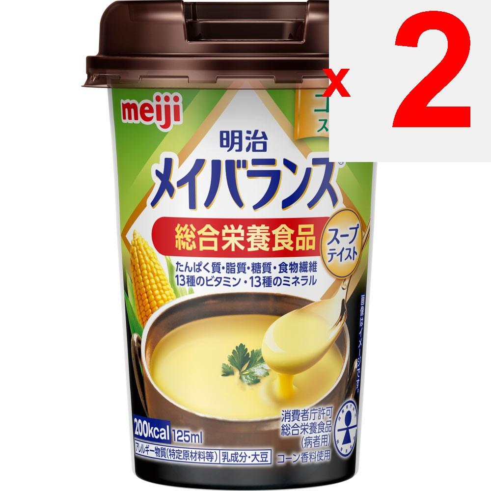 Meiji (anteriormente Meiji Seika) Mei Balance Mini Taza Sabor Sopa de Maíz 125ml Maybalance Paquete Tailandés Maybalance
