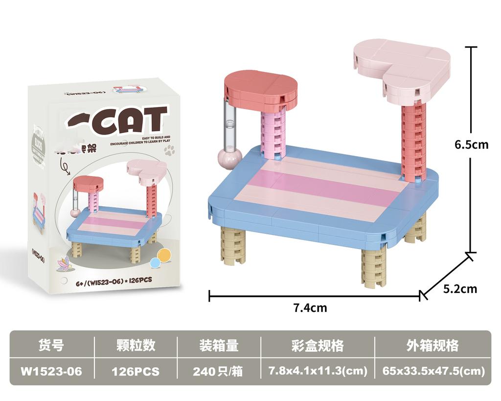 Animals Micro Building Blocks Cat Dog Mini Bricks Construction Set For Adults Kids Assembly Toys Children Girls 8 To 10 Year Old