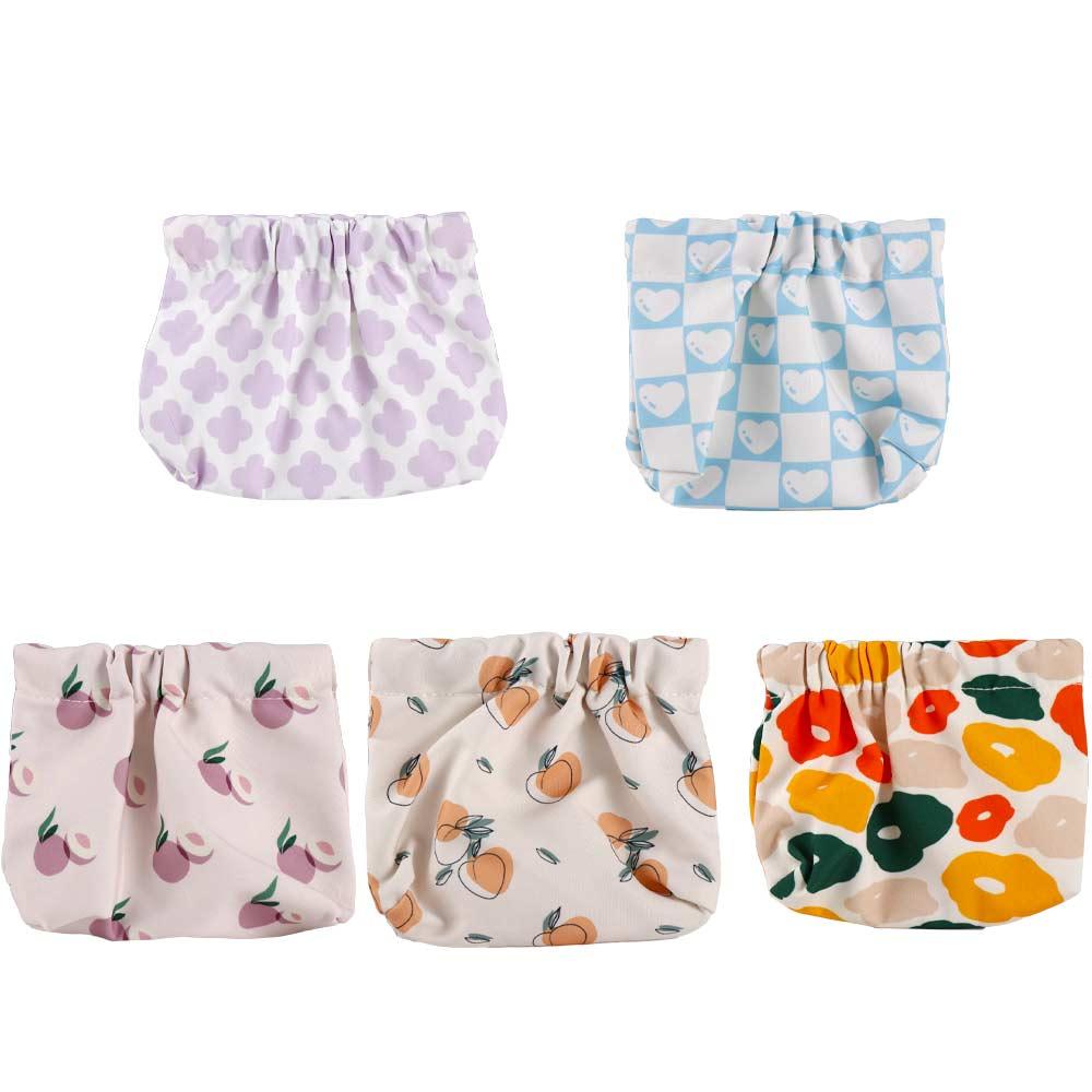 Bag Small Item Bag Coin Purse Women Change Storage Bag Leaf Spring Bag Lipstick Cosmetic Bag