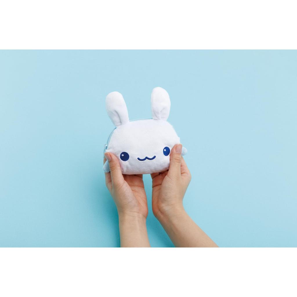 CA87301 Universe Plush Pouch Twin Rabbit Angel San-X