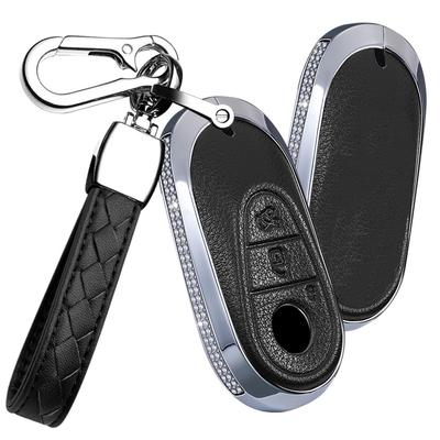 [TECART] Mercedes Key Case, Key Cover, Mercedes Keychain, Smart Key Case, Mercedes-Benz S-Class W223,