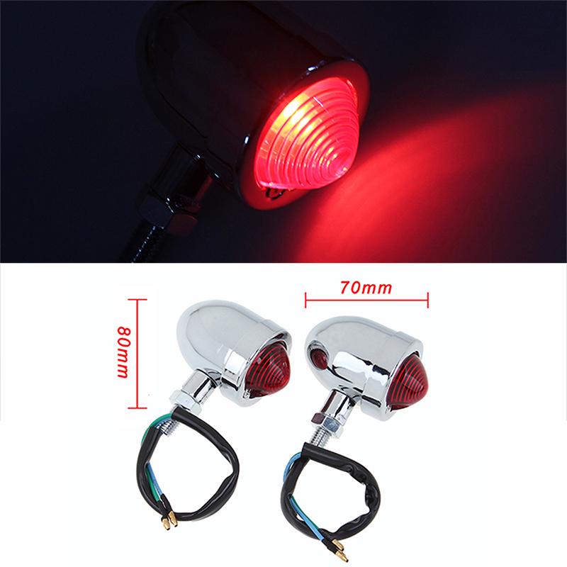 

Motorcycle Turn Signals Indicator Lights Amber Blinker 12V Signal Lamp Silver Universal Fit for Most Motorcycles серебряный
