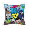 Cartoon Teen Go Square Pillow Cases Cushion Cover Vintage Polyester Decor Pillowcase for Car 45x45cm