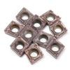 10pcs Carbide Inserts CCMT060204 CCMT0602 For Lathe Turning Tool Holder