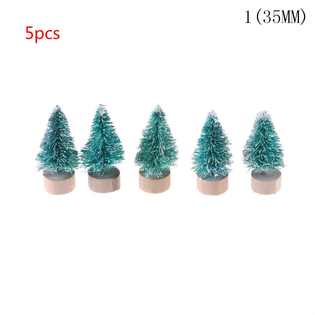 Hot DIY Mini Christmas Tree Small Pine Tree Placed In The Desktop Home Decor Christmas Party Decoration Kids Gifts For Home Xmas