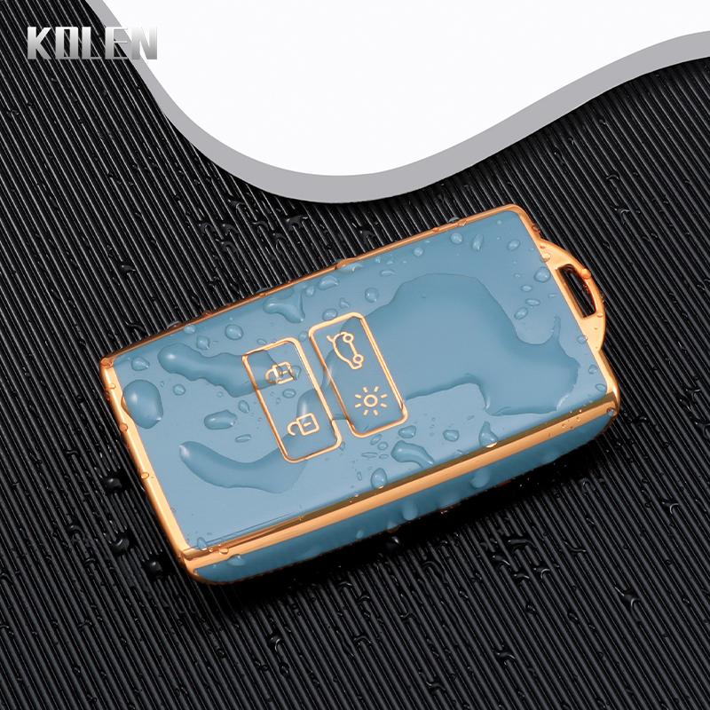 Tpu Car Key Cover Case Shell Fob For Renault Koleos Kadjar Captur Megane Talisman Espace Clio Zoe Scenic 4 Arkana Dacia Sandero