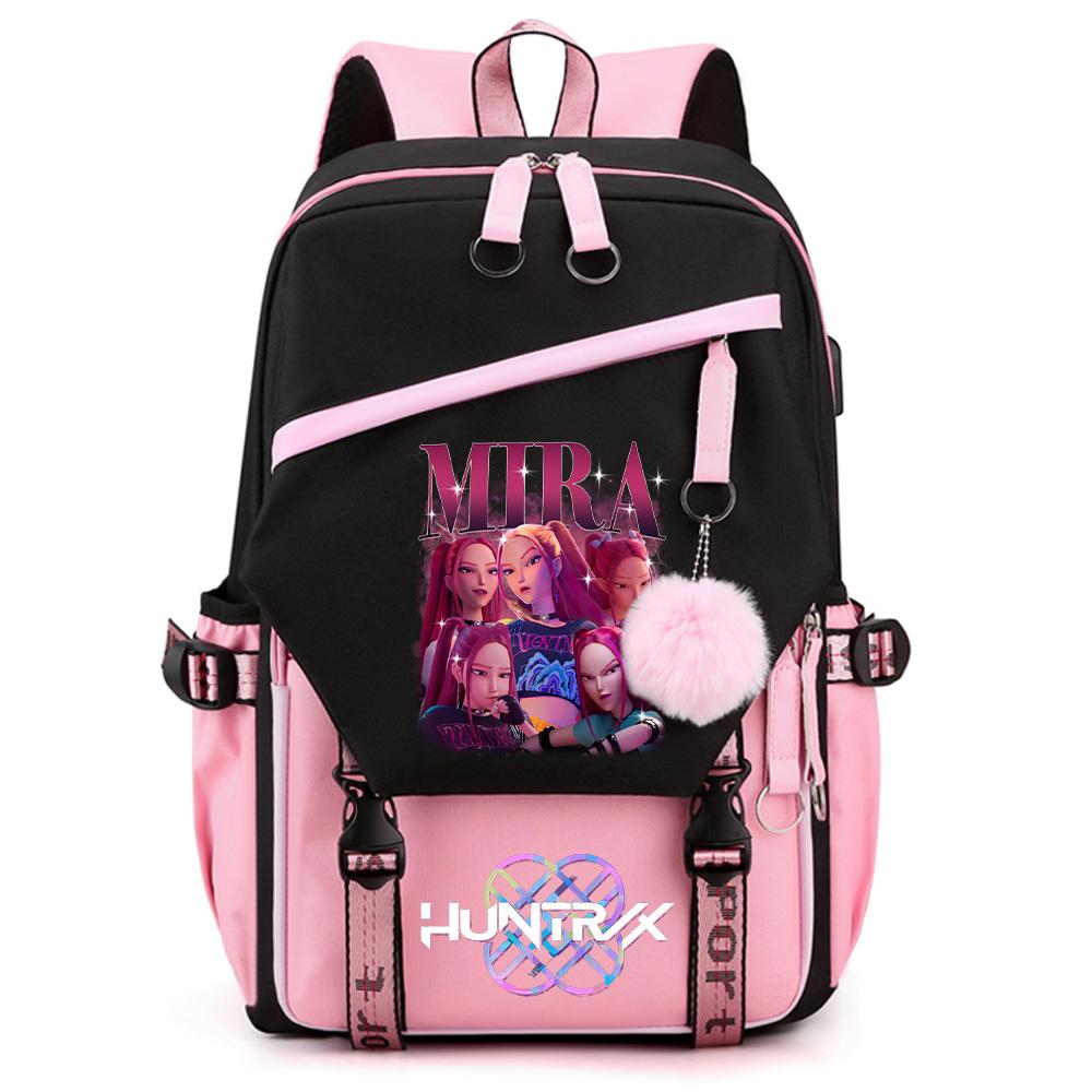 Anime Printed Large Capacity Backpack for Teenger Student Girl Boy Schoolbag Bookbag Women Waterproof Travel Bag Gift