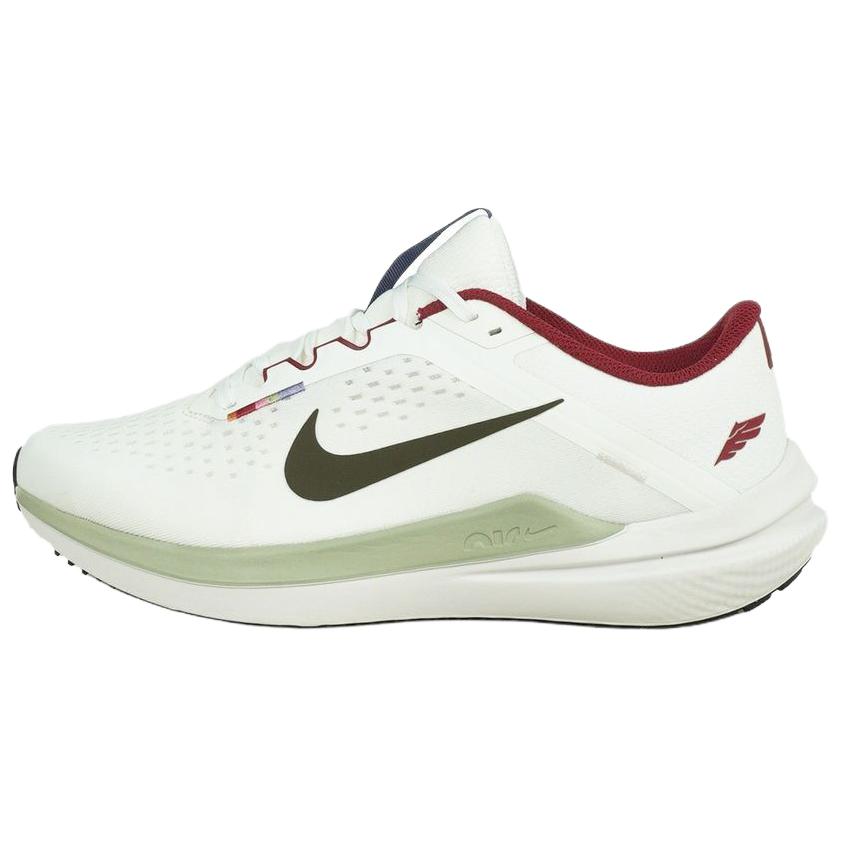 

Nike Air Winflo 10 Running Shoes Men s White Green Red IQ1132-120 42.5
