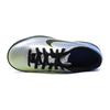 Nike Jr Mercurialx Victory 6 TF Round Toe Lace-Up Simple Versatile Grass Durable Low-Top Soccer Shoes Kids Sneaker Silver Blue 921497-407