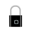 IPX4 Waterproof Smart Fingerprint Padlock Type-C Rechargeable Keyless Security Lock for House Gate Cabinet