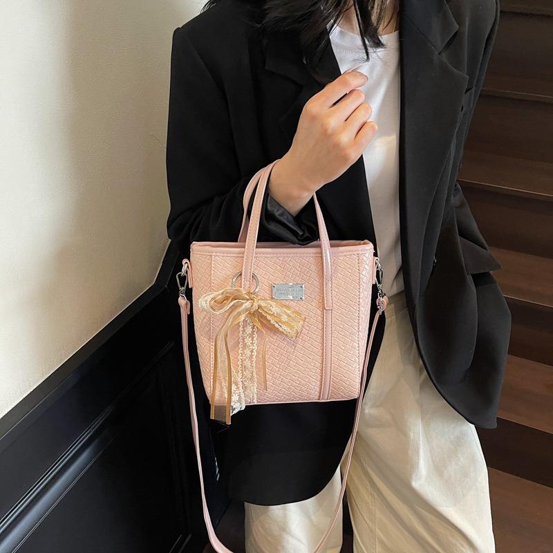 Summer new versatile shoulder messenger bag small bag women's handbag bucket bag
