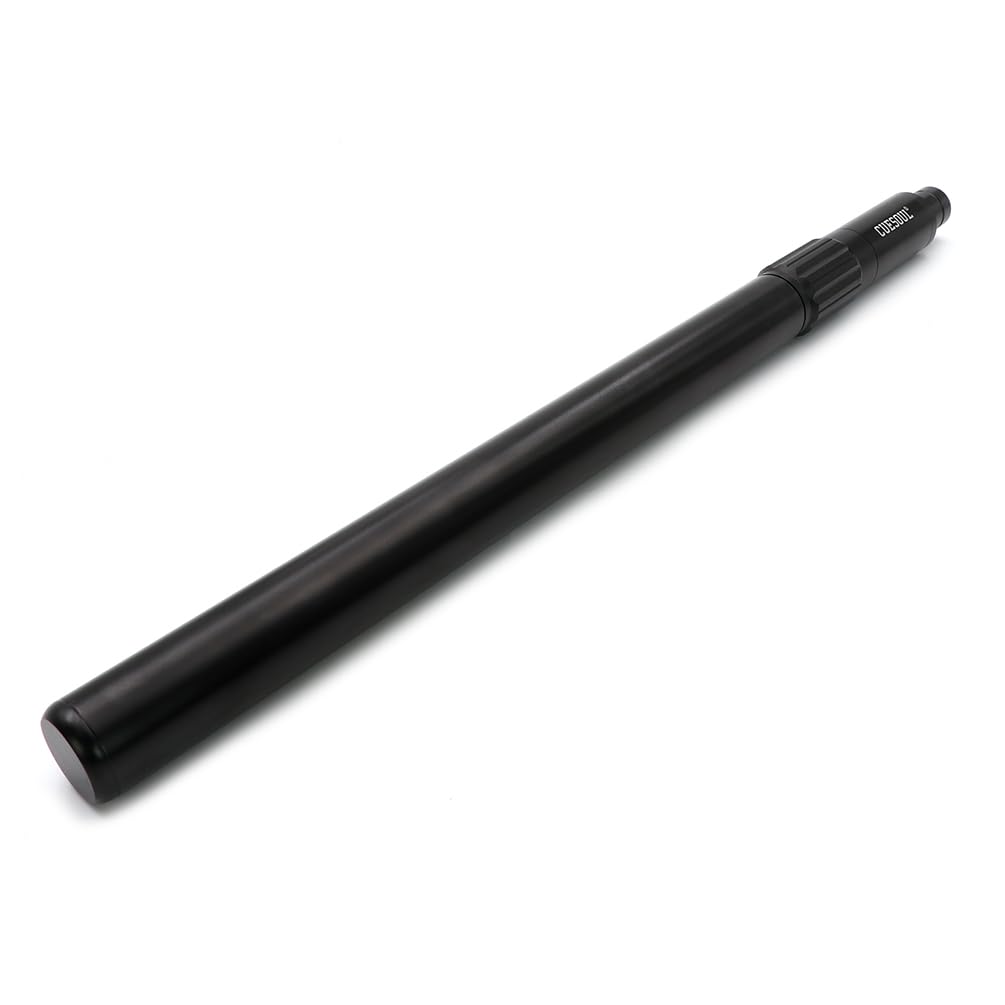 CUESOUL 57" handgefertigter 3/4-gelenkiger Snookerqueue mit Verlängerung und Aluminium-Queuekoffer (D304)