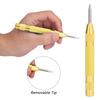HSS Tip Center Hole Punch Adjustable Force Metal Center Punch Center Punch Tool  For Glass