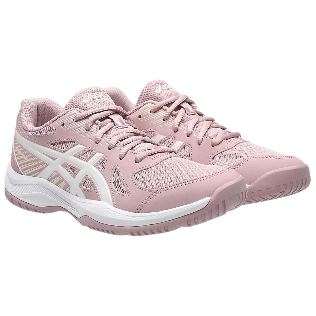 Asics Zapatillas Mujer Upcourt 6 Morganita Blanco Rosa 1072A107-703
