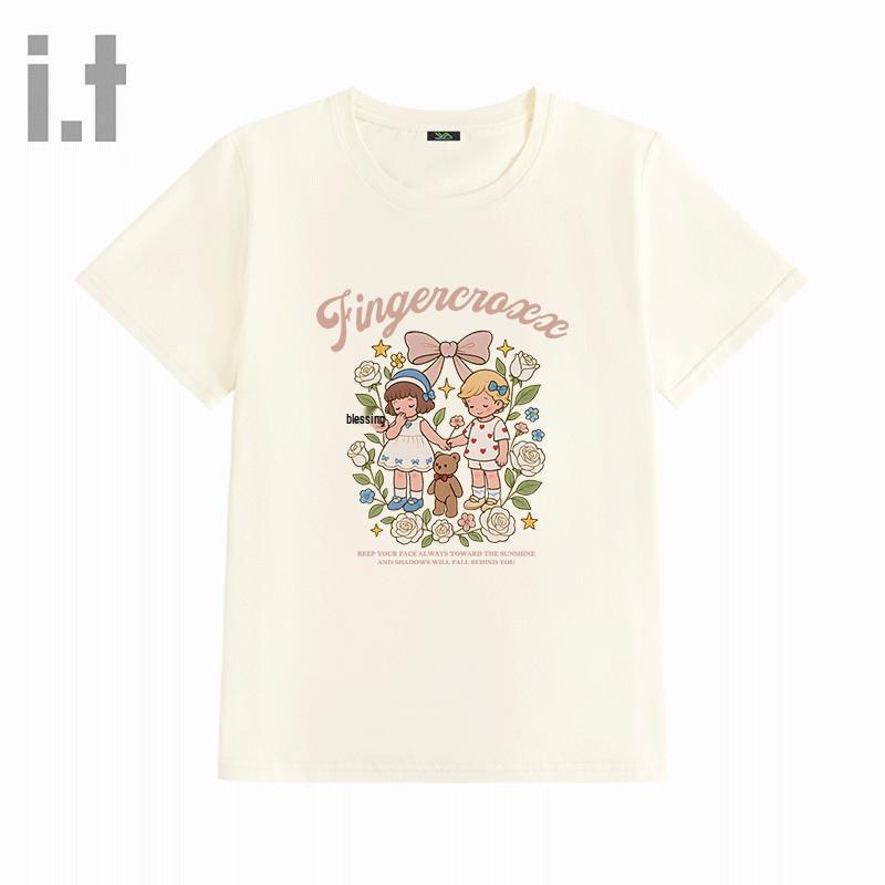 Fingercroxx IT Anti-Bacterial Women s Fashion Round Neck T-Shirt S