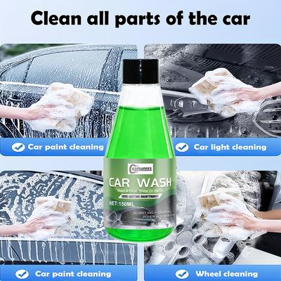 Autoshampoo Konzentrat 1:200-fach verdünnbarer Hochschaum-Autokörperreiniger - 150 ml / 3,4 oz