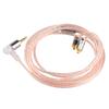 LINSOUL TRIPOWIN Karen Kopfhörerkabel mit 2,5 mm 3,5 mm 4,4 mm vergoldeten Steckern und QDC MMCX 0,78 mm 2-Pin Anschlüssen (MMCX, 2,5 mm Stecker)