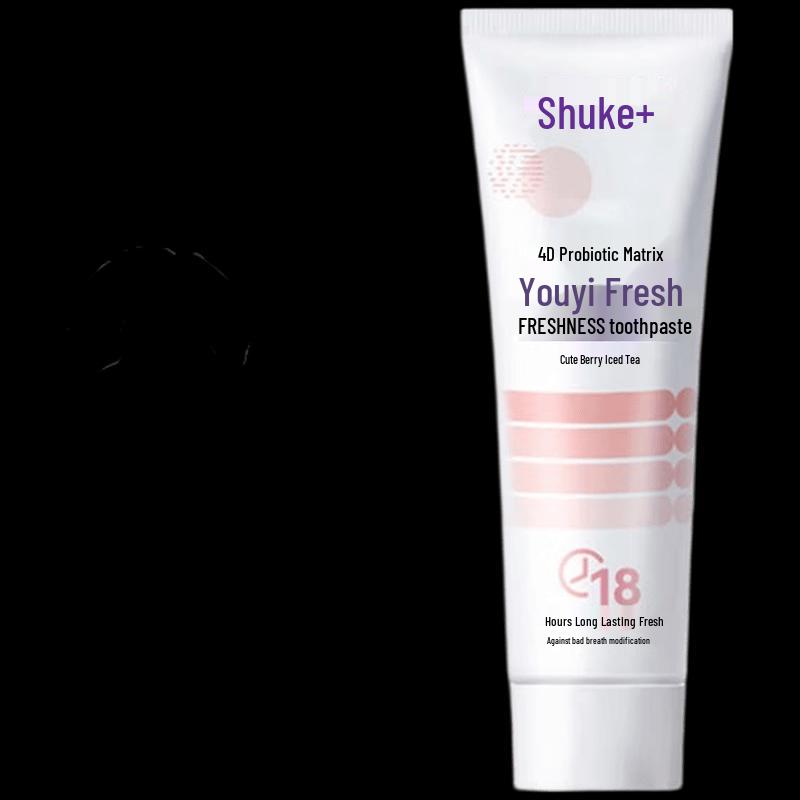 Shuke Youyi Fresh Whitening Toothpaste (Strawberry Iced Tea)