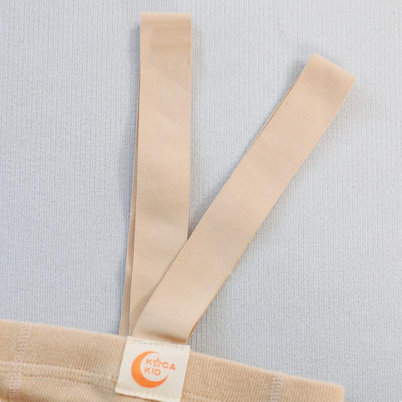 Toddler Leggings Knitted Combed Cotton Suspenders Pantyhose Baby Nine Pants Stretchy Tights Pants Breathable Stockings