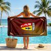 Lens FC print Quick Dry Beach Towel Microfiber Absorbent Portable Travel Swimming Towel