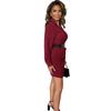 Ax Womens/Ladies Polyester Belted Wrap Dress