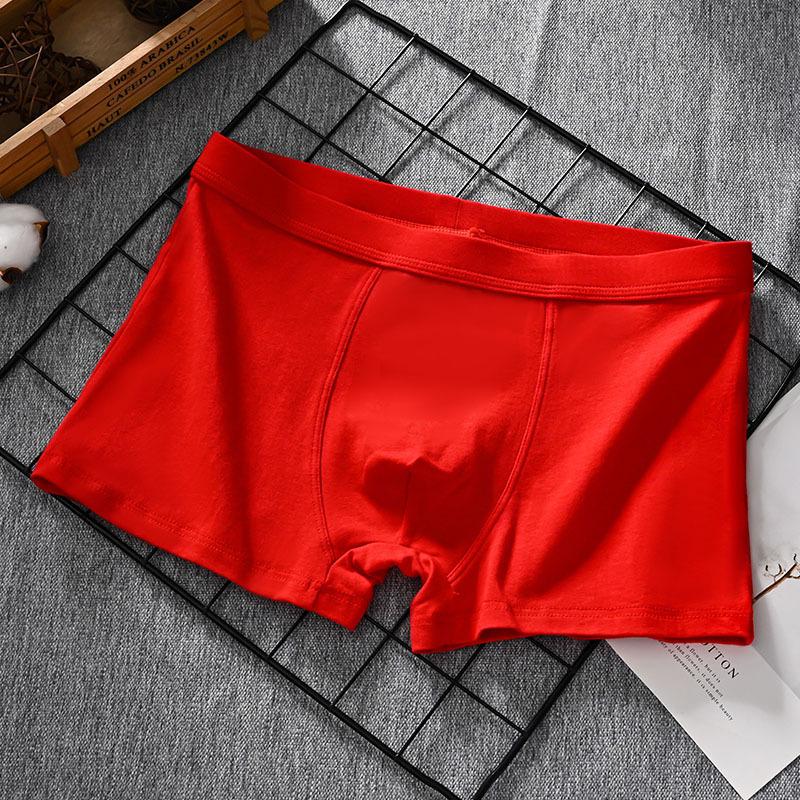 Men's Spongebob Yellow Cartoon Boxers - Pure Cotton Summer Underwear